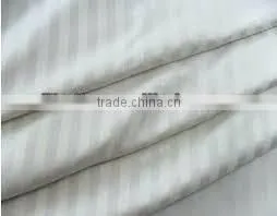 230TC Cotton/polyester Satin Stripe Fabric for Hotel Bedding Sets thumbnail-1