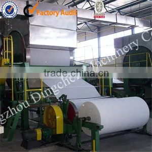 Hot Sale in Africa 2880mm Model Tissue Paper Serviette Paper Making Machinery With Raw Material of Waste Paper, Wood Pulp thumbnail-1