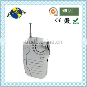 Special Price Small Pocket AM FM Radio Metal Antenna thumbnail-1