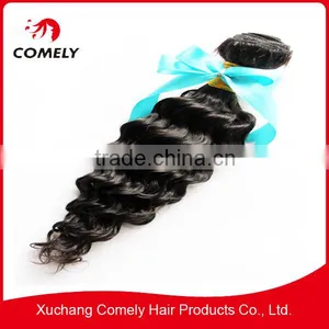 Wholesale Brazilian Deep Wave Kinky Curly Brazilian Virgin Hair Extensions Virgin Brazilian Hair thumbnail-5