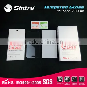 Perfect Fit Mobile Tempered Glass Full Screen Cover Screen 0.3mm 9h 2.5D Tempered Glass Screen Protector for Onda V919 Air Quality Choice thumbnail-1