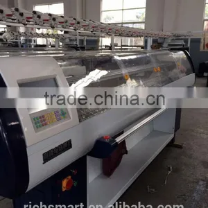 Hot-sale 52" 60" 80" Double System Fully Computerized Flat Knitting Machine For Making Sweater thumbnail-1