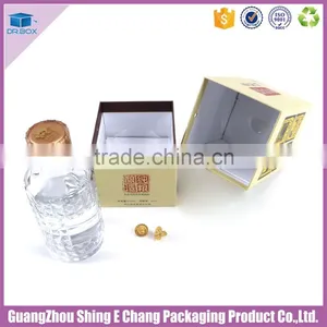 Hot Sale Thick Paper Packing Box Gift Boxes for Wine Bottles , Cardboard Wine Box thumbnail-1