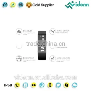 Hot Selling! Vidonn X6S Caller ID SMS Notification Bluetooth 4.0 Multifunctional Unisex Smartband thumbnail-3