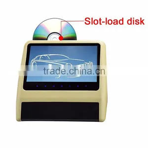 9"Headrest DVD With USB Port ,SD Slot,Wireless Games,without Pillow,auto Monitor thumbnail-2