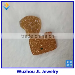 Wholesale Titanium Natural Agate Druzy Beads Agate Druzy Beads Druzy Beads thumbnail-3