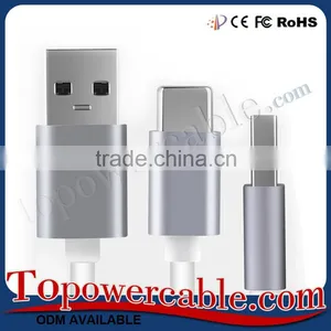 New Products 2016 Flat Noodle Design Type C USB Data Cable For MacBook 12-inch thumbnail-2