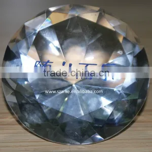 Wholesale Crystal Diamond Paper Weight With Printed Logo,acrylic Diamond Shape Paperweight,crystal Decoration thumbnail-4