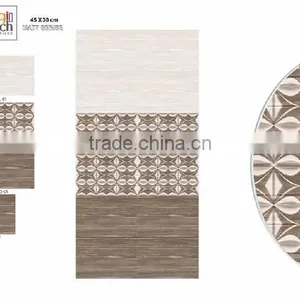 White Grey Wall Tiles 45X30 Glossy thumbnail-2