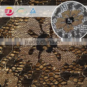 Wholesale in Stock Lace and Embroidery Samples French Net Lace Fabric for Garment thumbnail-2