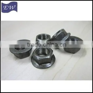1/2"-20 Hex Flange Nuts, Serrated-UNF on Stock thumbnail-6