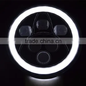 New Arrival and Smart Design Round 7" 60W High/Low LED Headlight for Jeep Wrangler thumbnail-6