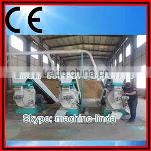 CE Certificate Ring Die Wood Pelletizing Machine Equipment Plant thumbnail-1