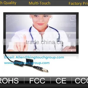 Plug And Play USB 19 Inch Infrared Touch Screen,IR Touch Screen 2,4,6 Touch Points Water-Proof And Dust-Proof High Quality thumbnail-1