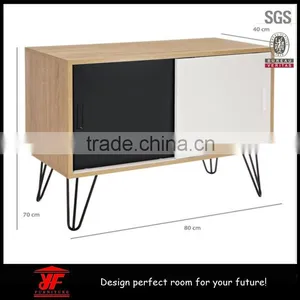 Modern Room Furniture Wooden Coffee Table With Hairpin Legs thumbnail-1