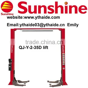 2 Post Auto Hoist,CE Certificated (QJ-Y-2-35D) thumbnail-1