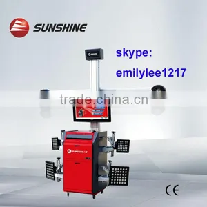 SUNSHINE Brand S-F8 3D Wheel Aligner,with Electric Adjustable Beam thumbnail-1