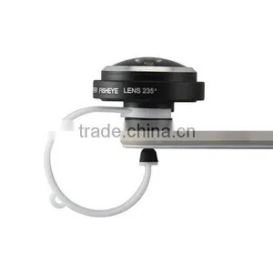 Detachable Circle Clip 235 Degree 0.4x Super Fisheye Lens for Smart Phone IPhone 6 Ipad Samsung Galaxy S6 thumbnail-4