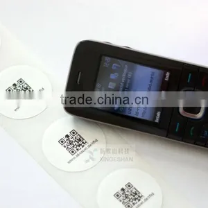 ISO14443A 13.56mhz HF Ntag203 NFC Tag thumbnail-1