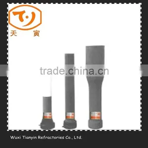 High Temperature Refractory Aluminum Carbon Long Nozzle thumbnail-1
