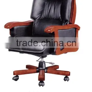 Dubai Style Geniune Leather Boss Chair thumbnail-4