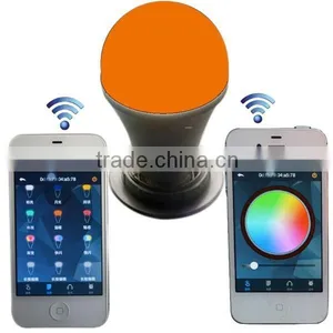 Bluetooth Wireless Control Multicolor 7w LED Smart Lighting Bulb With Speaker thumbnail-5