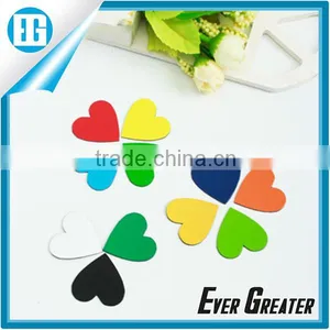 Colorful Blank Refrigerator Magnet,wholesale Blank Heart Shaped Fridge Magnets Custom thumbnail-1
