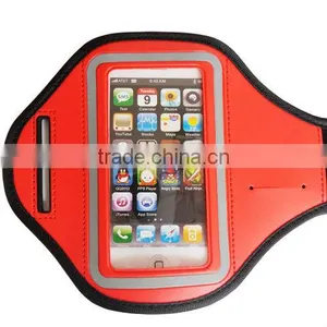 Whole High Quality Reflective Border Around the PVC Window Sport Gym Armband /adjust Strap Sport Armbag for Running --Lisa thumbnail-1