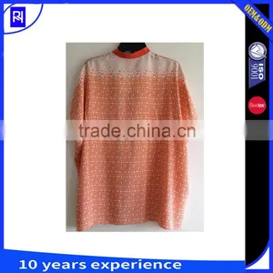 100% Silk Cdc Print Square Shirt Top Blouse Placement Cut for Ladys Women Latest Fashion Design thumbnail-2