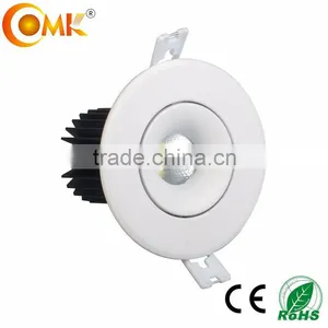 10w Adjustable White COB LED Downlight thumbnail-1