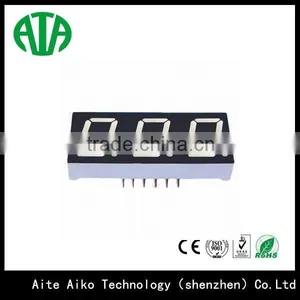 0.8" 3 Digit 7 Segment Led Display Red Color thumbnail-1