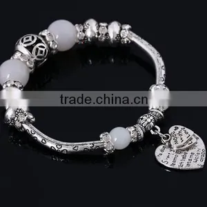 TOP BEST SELLING Wholesale Elegant DIY Heart Bead Bracelet/ thumbnail-6