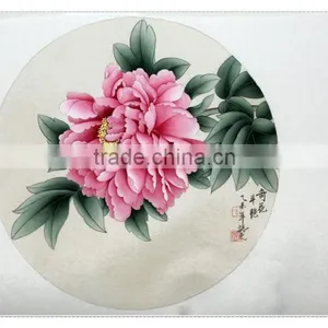 Charming Peony Flower Handmade Painting Hot Sell thumbnail-1