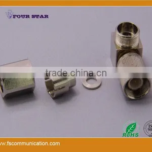1.6/5.6 Male Clamp Right Angle Connector For BT3002 Cable C thumbnail-1
