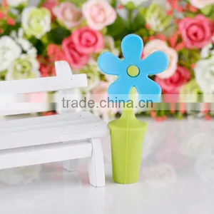 100%food Grade Silicone Material Keep Fresh Unti-dust Airtight Silicone Screw Wine Stopper thumbnail-3