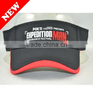 100% Cotton,3D Embordered Classic First Top Quality Golf Visors Caps thumbnail-1