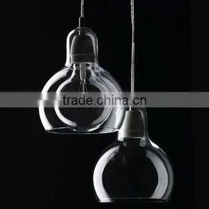 Smoke Grey Glass Vintage Modern Decorative Hanging Lamp for Bar thumbnail-4