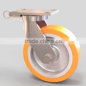 All Size Industrial Heavy Duty Adjustable Fixed Furniture Small Medical Swivel Color PU Casters Wheels thumbnail-1