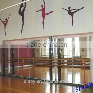 Dancing Silver Mirror Glass for Home Decoration in Custome Size thumbnail-1