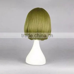 Fashion Style Wig Hair Love Live! Koizumi Hanayo Cosplay Wig Light Green Color Anime Hair High Temperature Wire Wig+Hairnets thumbnail-4
