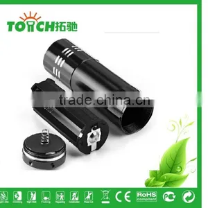 9 LED Flashlight Mini LED Flashlight Promotion Gift AAA Battery thumbnail-3