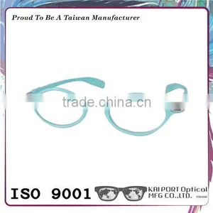 Retro Style With Pattern Temples and Metal Hinge Eyeglasses thumbnail-6
