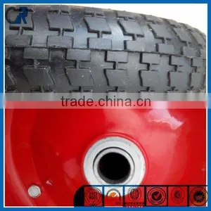 Cheap Wheelbarrow Nylon Inflatable Rubber Tire 3.00-8 thumbnail-4