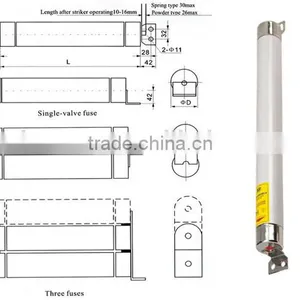 High Voltage Fuses Type W for Motor Protection thumbnail-3