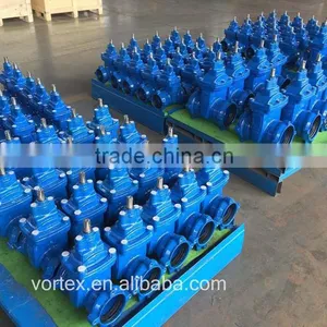Double Socket End Resilient Seat Gate Valve for PVC thumbnail-5