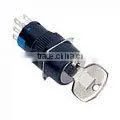 GA6-16AY-22Y CNGAD Circular 16mm Series 3pins 3-position Selector Key Switch thumbnail-1