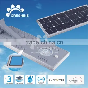 12W Solar Garden Lamp for Back Yard, Parking Lot, Garden Path thumbnail-1
