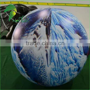 Lighted Inflatable Led Balloon / Inflatable Light Planet Balloon For Outdoor Decorations thumbnail-3