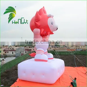 Giant Hongyi Factory Design PVC Advertising Promotion Mascot Inflatable Lion Shape thumbnail-3