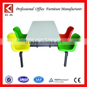 Artificial Stone Canteen Tables Dining Tables Used School Furniture Plastic Tables and Chairs thumbnail-1